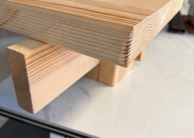 Tavolo in legno su misura