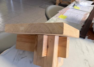 Tavolo in legno su misura